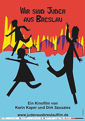Plakat zum Film "Wir sind Juden aus Breslau"