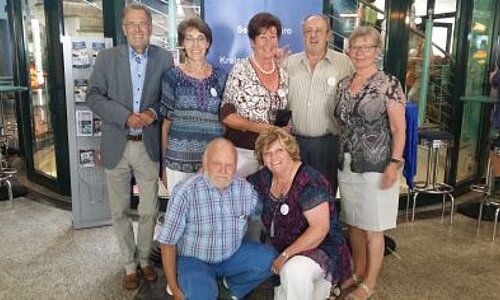 Team Seniorenkino und Bürgermeister Dr. Friedl