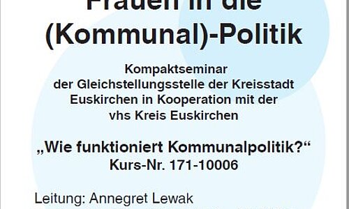 Plakat Wie funktioniert Kommunalpolitik