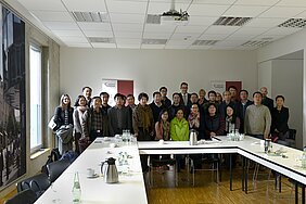 Chinesische Delegation im Kulturhof Chinesische Delegation im Kulturhof