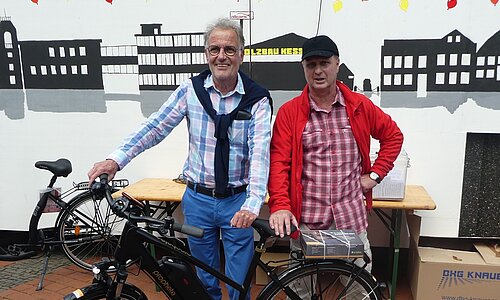 Bürgermeister Dr. Uwe Friedl und Wilfried Menden
