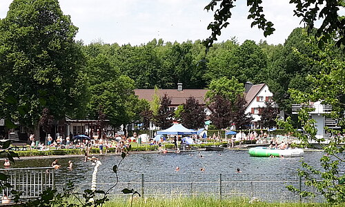 Waldfreibad an der Steinbachtalsperre