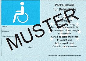 Parkausweis für Schwerbehinderte Parkausweis für Schwerbehinderte