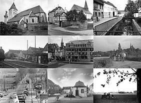 Historische Aufnahmen aus diversen Ortsteilen