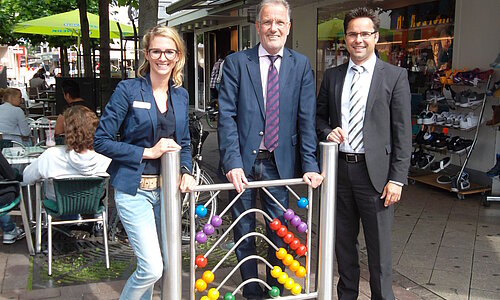 Spende Volksbank neues Spielgeraet