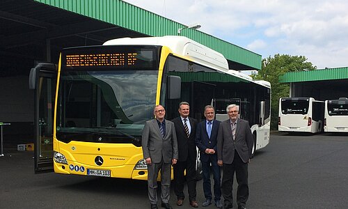 Vorstellung Erdgas-Bus