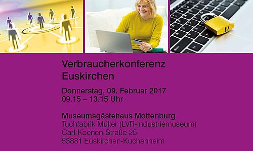 Plakat Verbraucherforum 60+