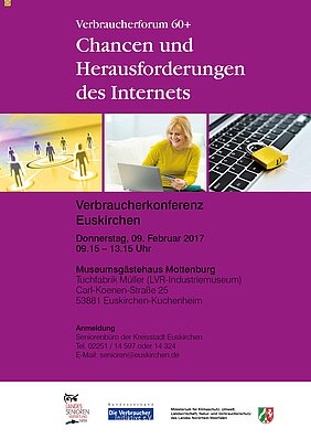 Plakat Verbraucherforum 60+ Plakat Verbraucherforum 60+