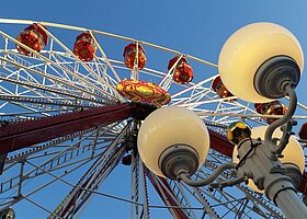 Riesenrad aiuf der Kirmes in Euskirchen