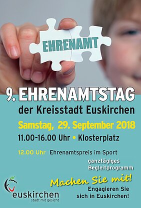 Plakat Ehrenamtstag 2018
