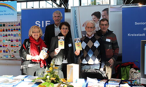SIE-Projektgruppen bei der Messe 50+