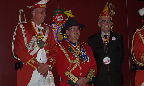 Neue Stadtordenträger Marcel Vandewalle und Stephan Bungarten