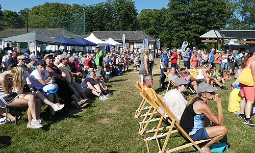 Abschluss Burgenfahrt 2018 Freizeitanlage Erftaue