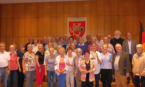 Empfang im Rathaus
