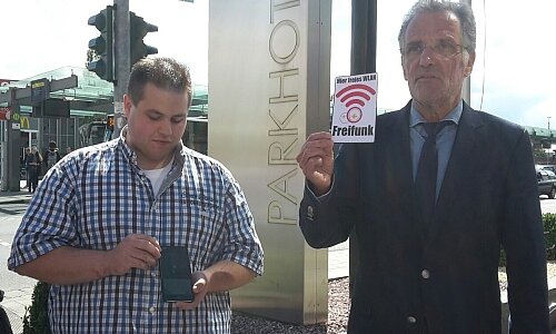 Freies WLAN in der Innenstadt
