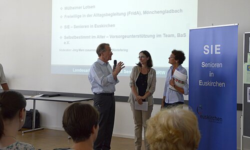Franz Müntefering, Barbara Brieden und Marie-Theres Kastenholz