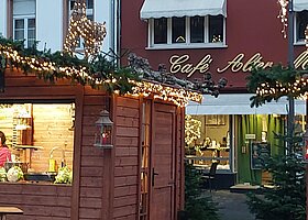 Weihnachtsbuden auf dem Alter Markt