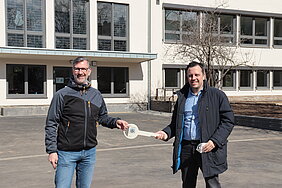 Schlüsselübergabe