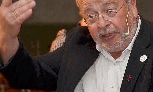 Manfred Lang in Aktion