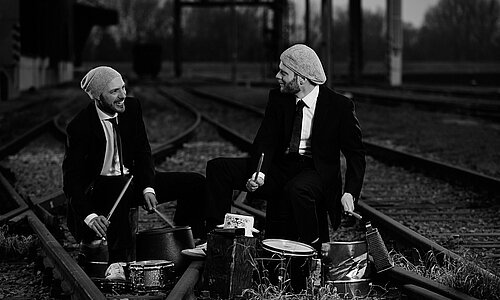 Double Drums bei der Kulturnacht