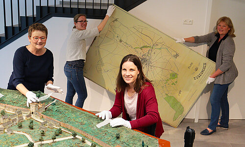Das Stadtmodell wird im Stadtmuseum wieder aufgestellt.